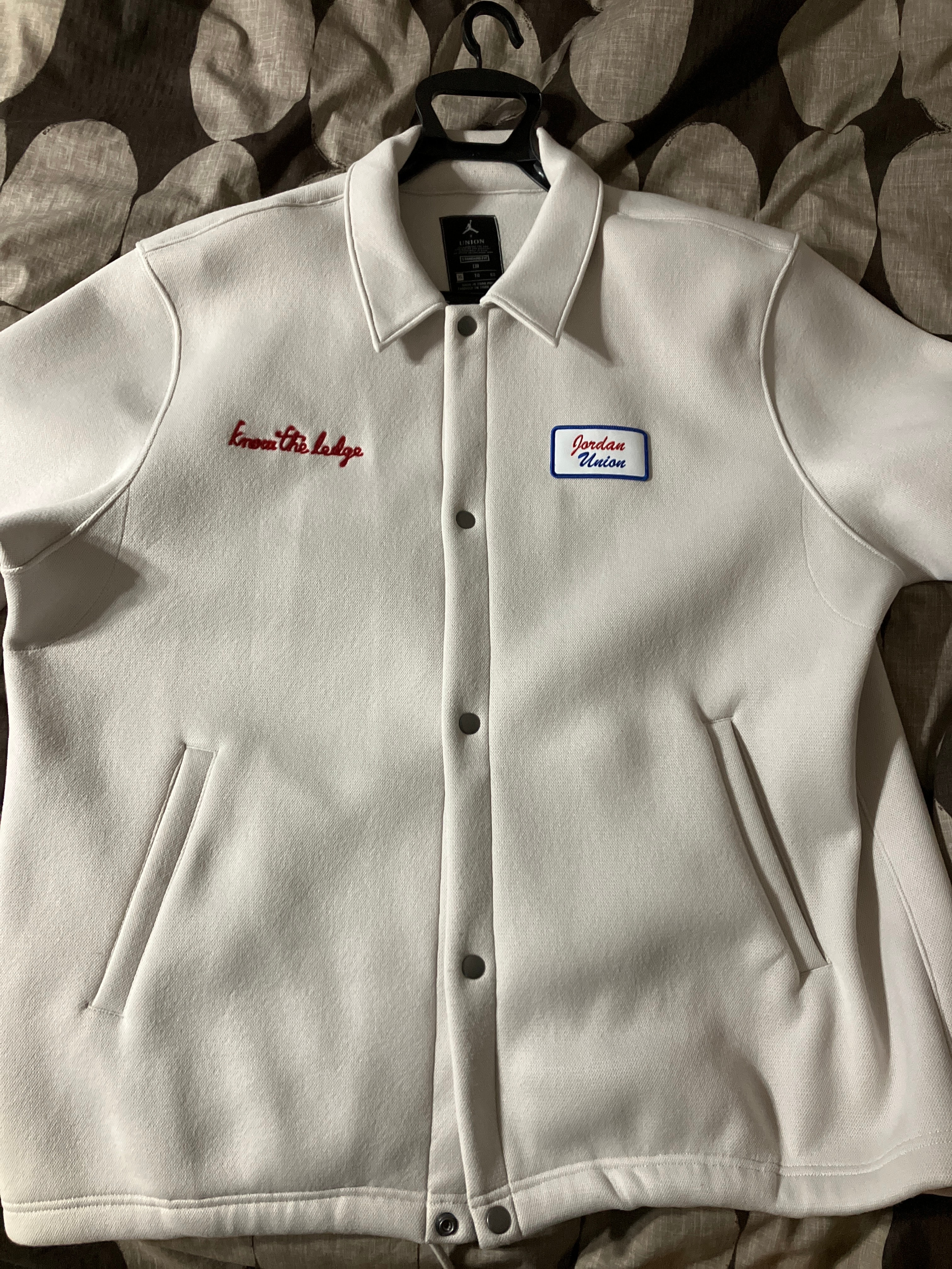 Air Jordan x Union Coaches Jacket "White"