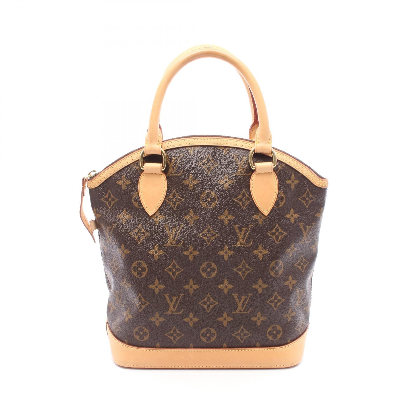ルイ・ヴィトン LOUIS VUITTON ロックイット ハンドバッグ バッグ PVCコーティングキャンバス レザー モノグラム レディース ブラウン系 M40102 【中古】