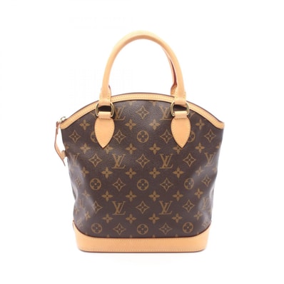 ルイ・ヴィトン LOUIS VUITTON ロックイット ハンドバッグ バッグ PVCコーティングキャンバス レザー モノグラム レディース ブラウン系 M40102 【中古】