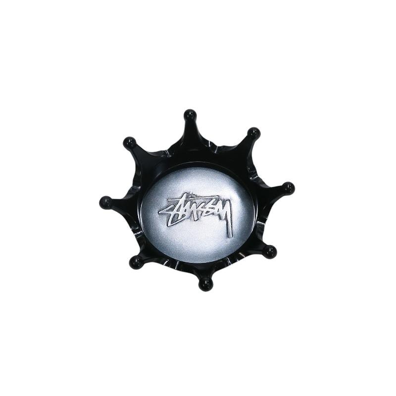 新品同様 STUSSY ステューシー CROWN ASHTRAY クラウン アッシュトレイ ブラック
