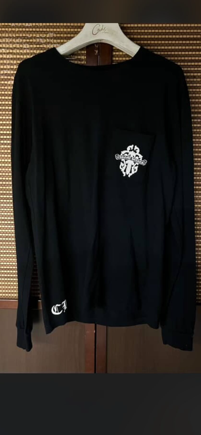 Chrome Hearts Dagger Waffle Thermal L/S Shirt "Black"