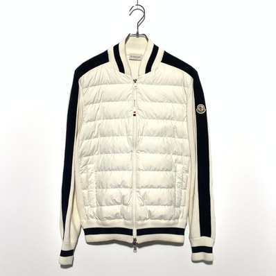 MONCLER CARDIFAN TRICOT White