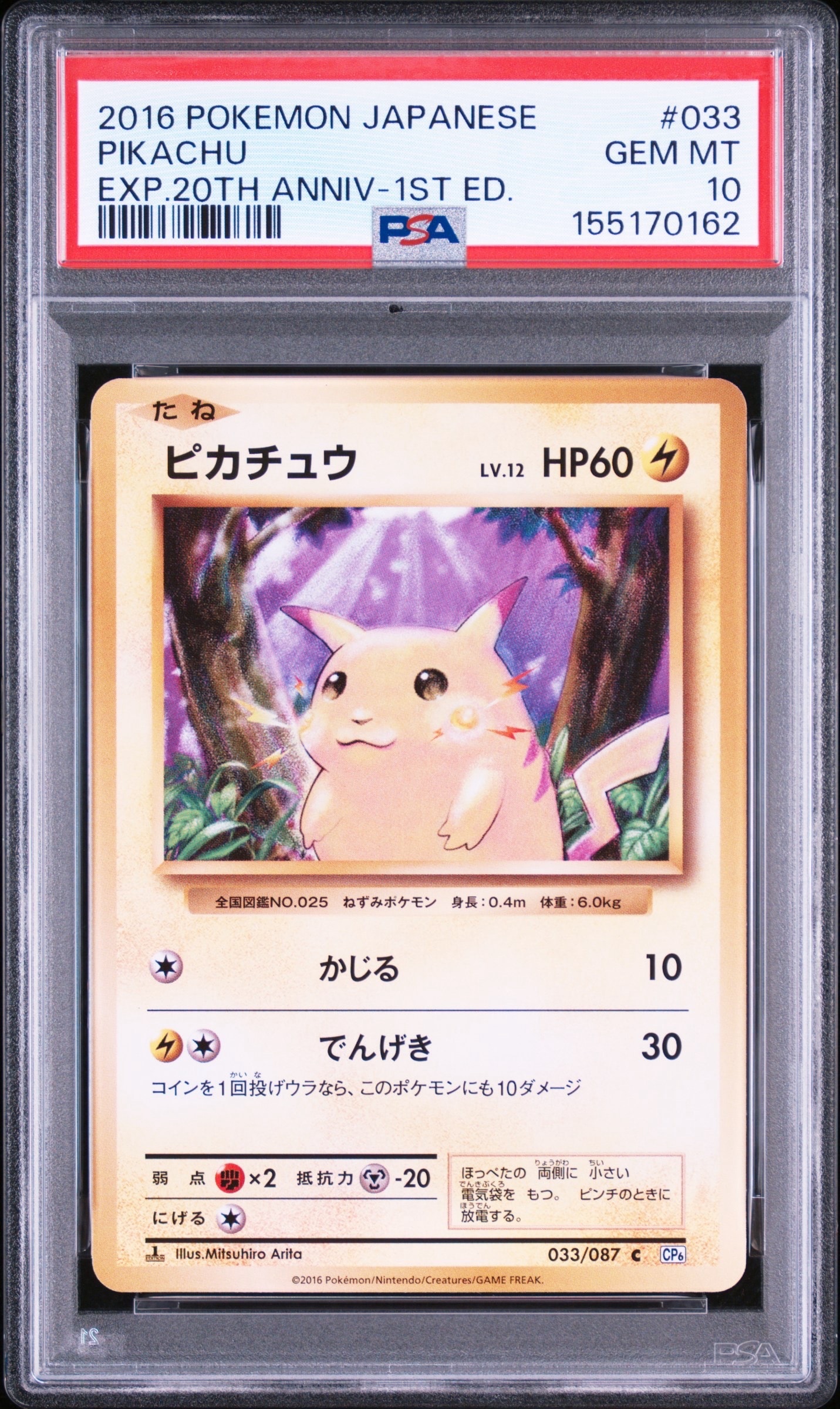 ピカチュウ C :1ED [CP6 033/087](コンセプトパック