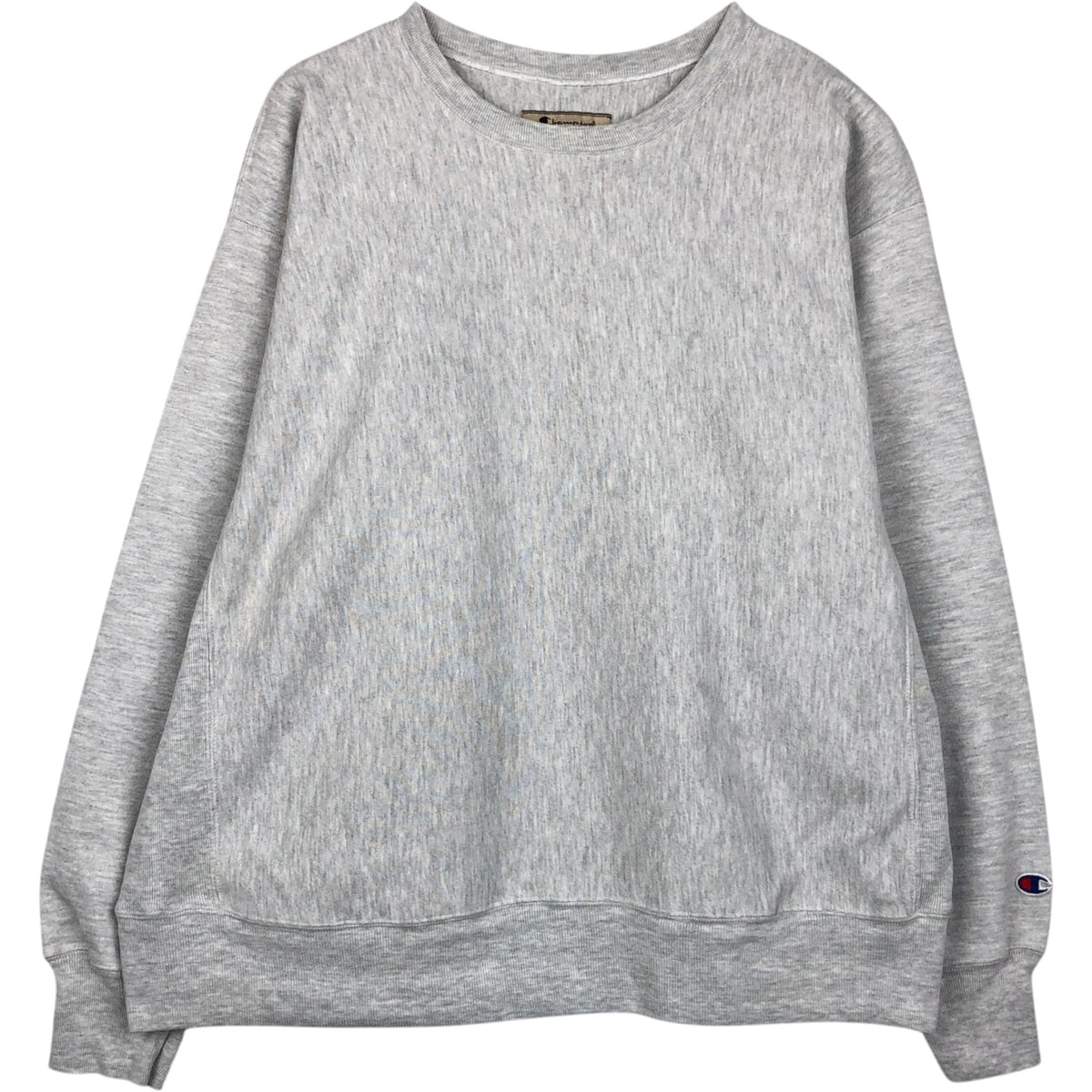 古着 00年代 チャンピオン Champion PREMIUM REVERSE WEAVE プレミアムリバースウィーブ 目無し 無地 ブランクスウェットシャツ トレーナー メンズXL相当/eaa650229