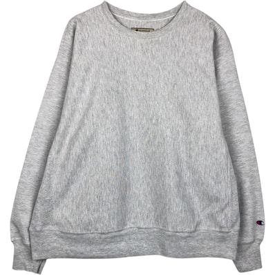 古着 00年代 チャンピオン Champion PREMIUM REVERSE WEAVE プレミアムリバースウィーブ 目無し 無地 ブランクスウェットシャツ トレーナー メンズXL相当/eaa650229