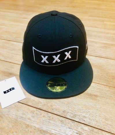 GOD SELECTION XXX NEW ERA 59FIFTY GX-S22-HT-01 "Black"