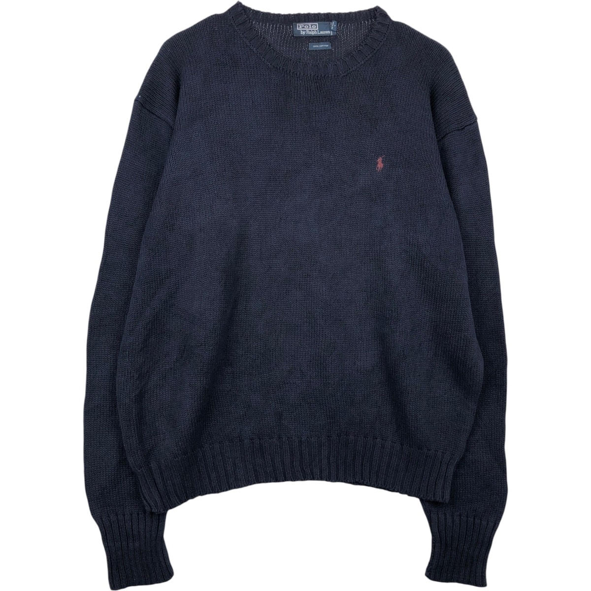 古着 ラルフローレン Ralph Lauren POLO by Ralph Lauren コットンニットセーター メンズXL相当/eaa637262