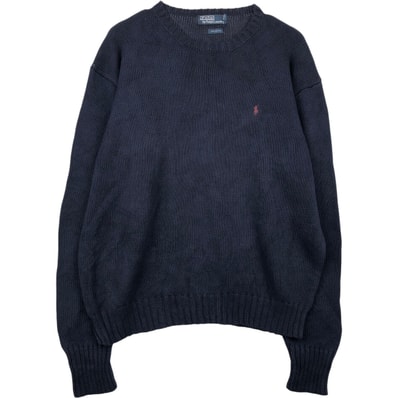 古着 ラルフローレン Ralph Lauren POLO by Ralph Lauren コットンニットセーター メンズXL相当/eaa637262