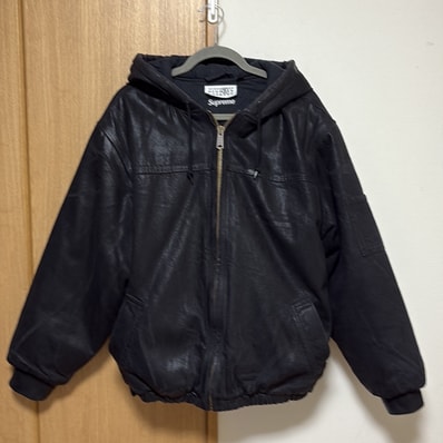 Supreme x MM6 Maison Margiela Foil Hooded Work Jacket "Black"