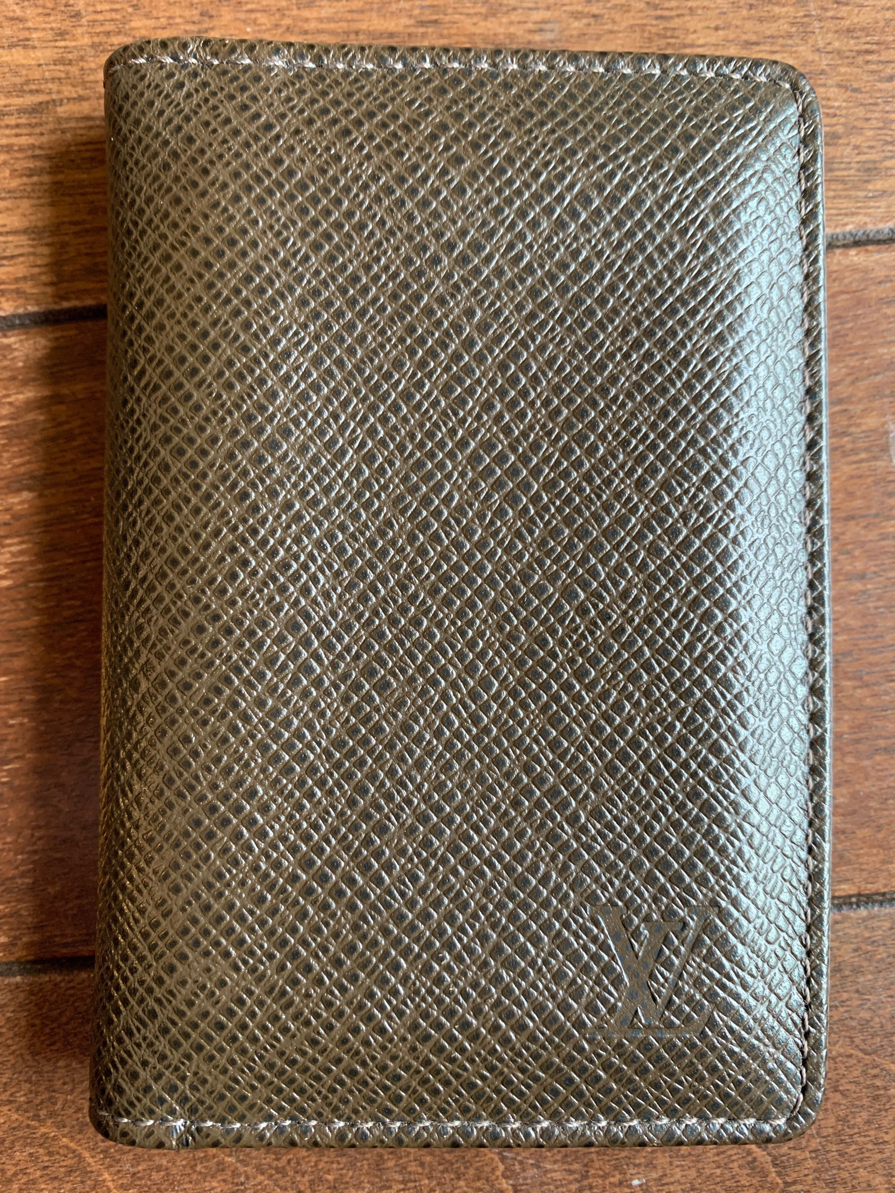 Louis Vuitton Taiga Pocket Organizer "Grizzly"