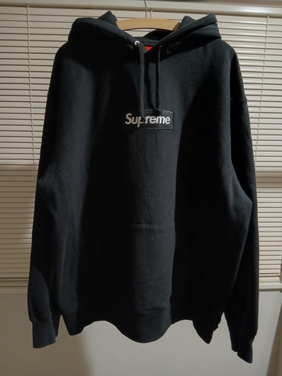 Supreme Box Logo Hooded Sweatshirt "Black" (21FW)