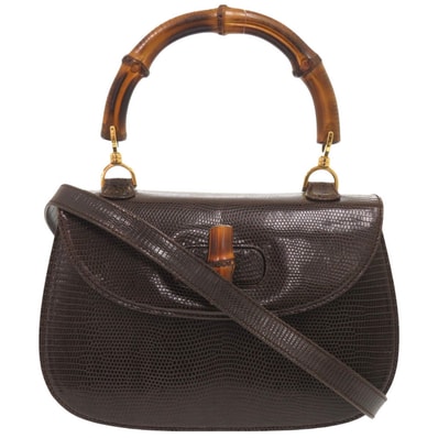 グッチ 000 46 0633 2WAY バンブー リザード