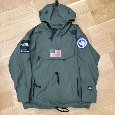 Supreme x The North Face Trans Antarctica Expedition Gore-Tex Pullover "Olive"
