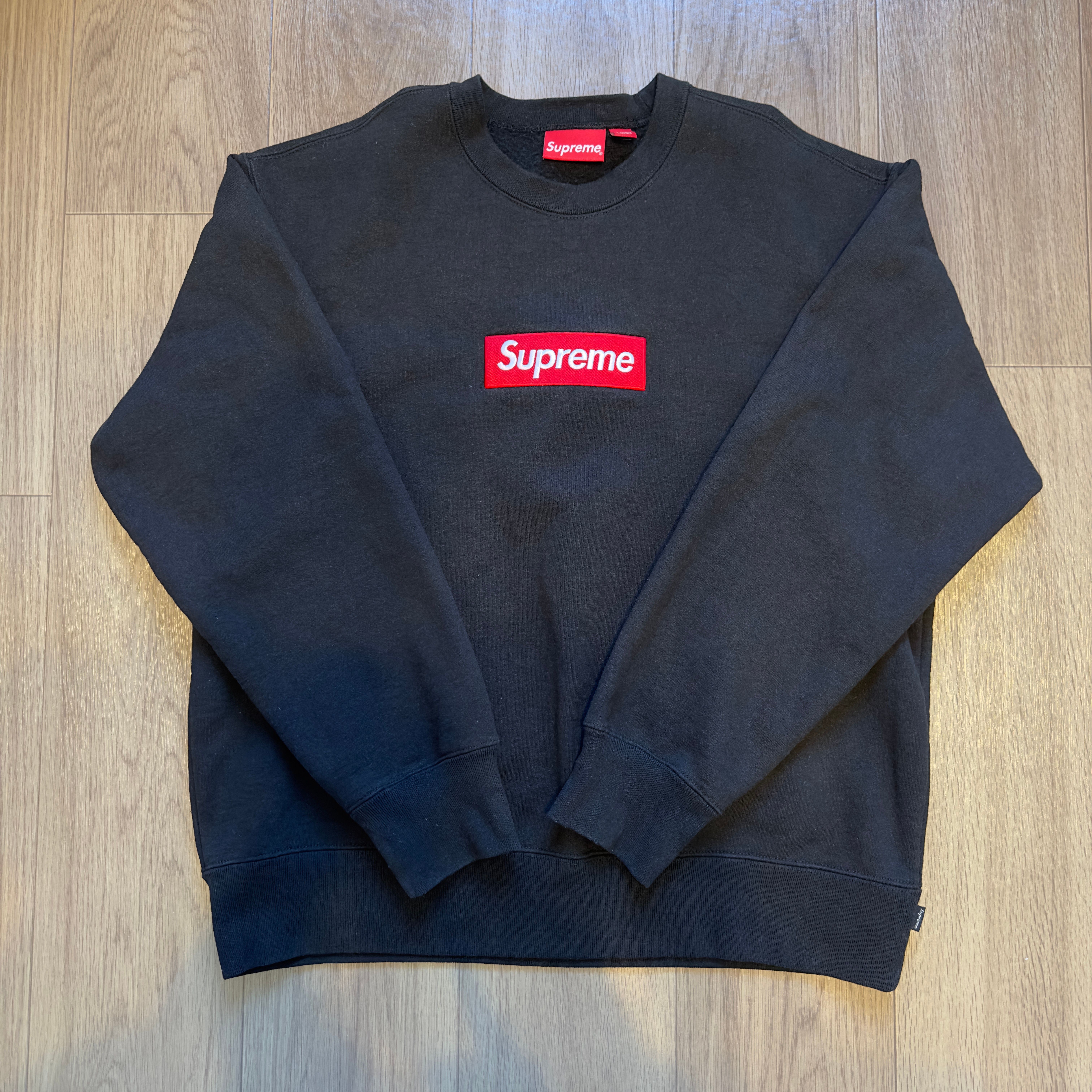 Supreme Box Logo Crewneck "Black" (22FW)