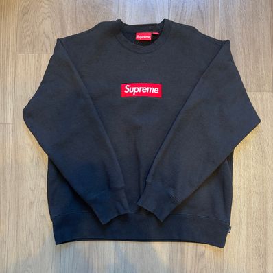 Supreme Box Logo Crewneck "Black" (22FW)
