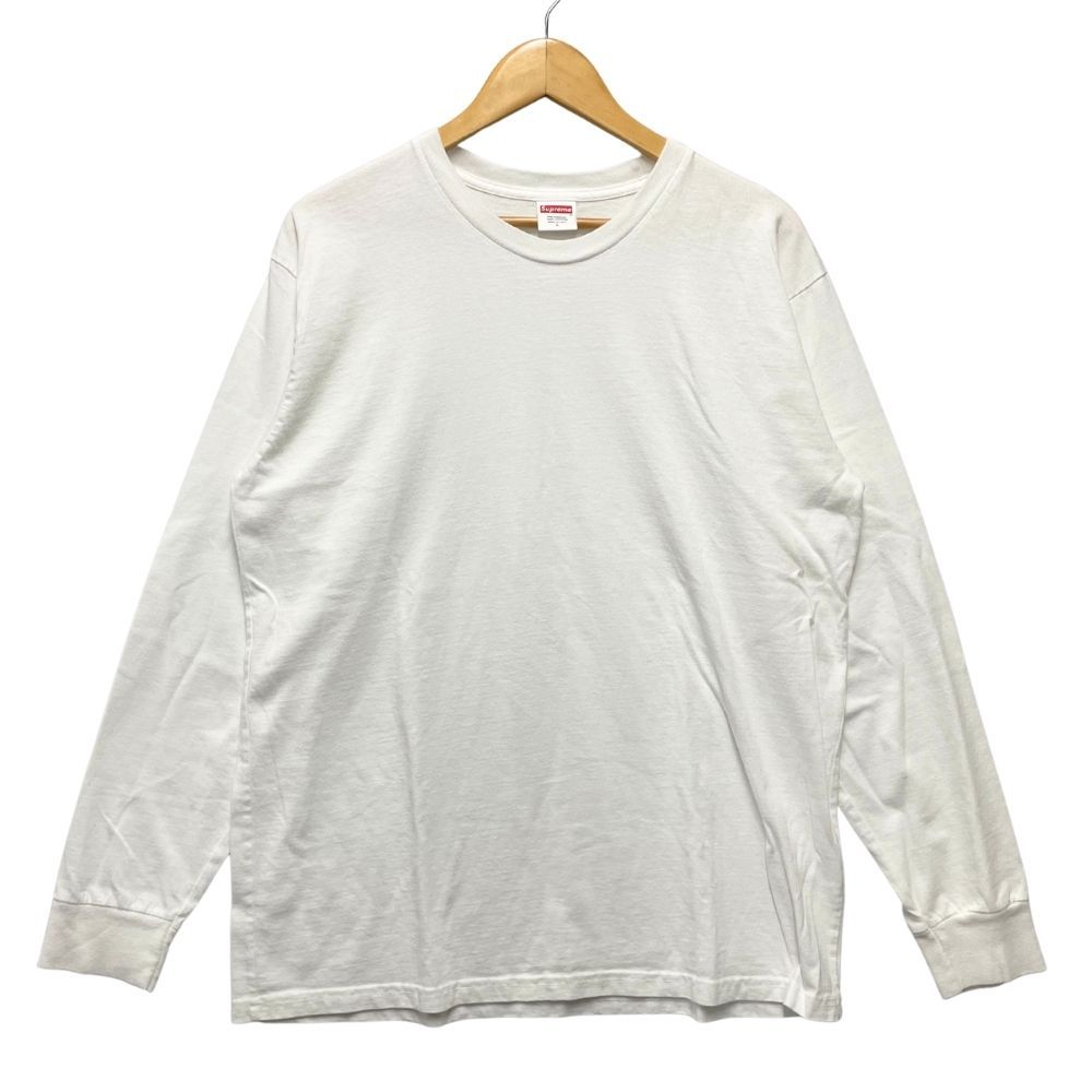 SUPREME シュプリーム Long Sleeve Blank Tee 無地 長袖Ｔシャツ 51729