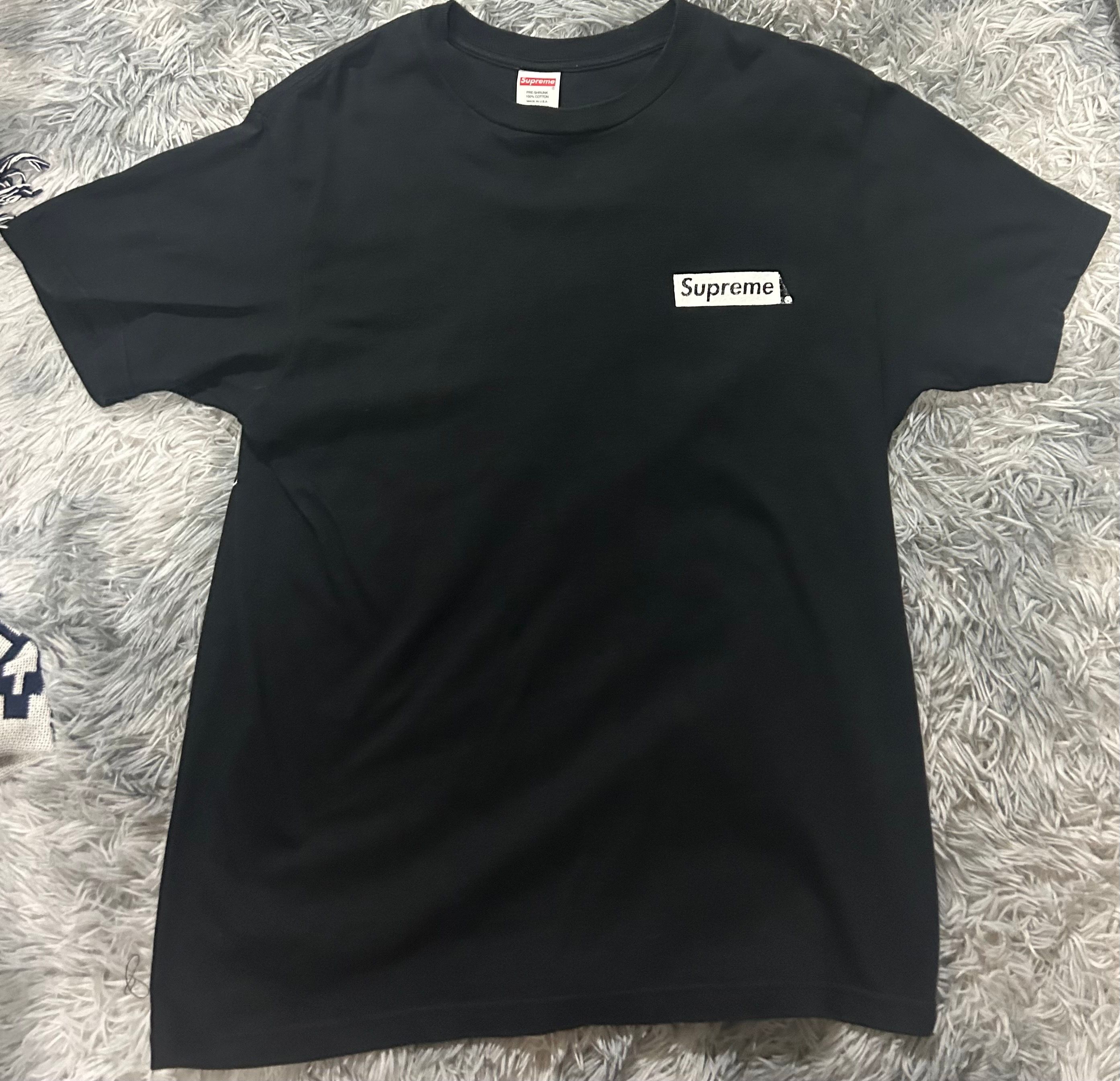 Supreme Spiral Tee "Black"