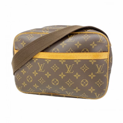 【6dd4540】ルイヴィトン ショルダーバッグ モノグラム リポーターPM M45254 ブラウン【中古】レディース