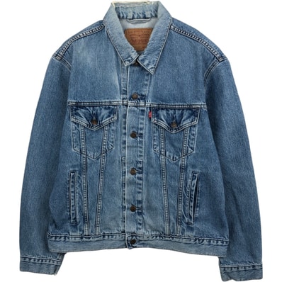 古着 90年代 リーバイス Levi's 70503-0216 デニムジャケット Gジャン メンズL相当 ヴィンテージ/eaa629352