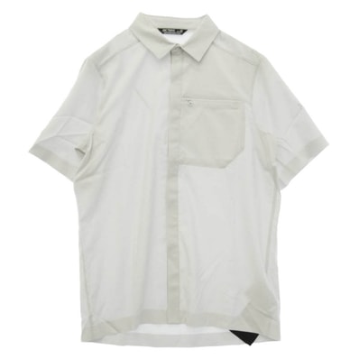 ARC'TERYX アークテリクス X000007416 Skyline SS Shirt Melange スカイライン メランジ ショートスリーブ 半袖 シャツ グレー系 S【美品】【中古】