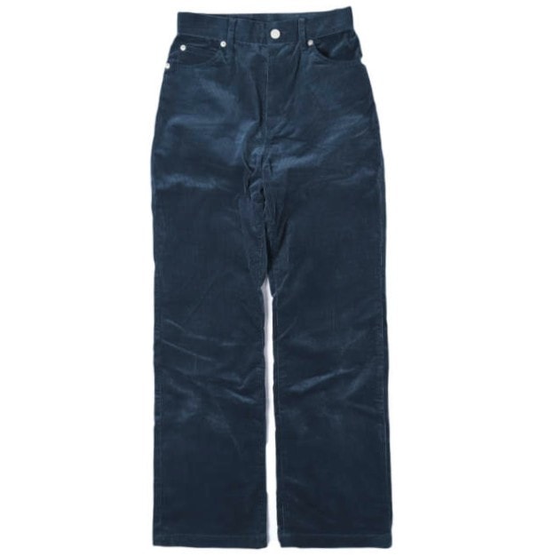 Pilgrim Surf+Supply ピルグリム サーフ+サプライ 19SS 日本製 5P Corduroy Pant ストレッチコーデュロイパンツ 37-21-0030-874 0 NAVY BEAMS ジップフライ ボトムス g27319