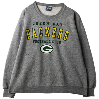 古着 90年代 リー Lee SPORT NFL GREEN BAY PACKERS グリーンベイパッカーズ プリントスウェットシャツ トレーナー メンズL相当 ヴィンテージ/eaa610784