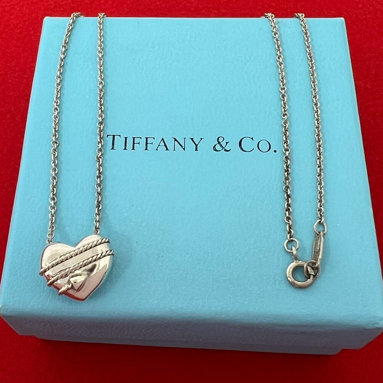 TIFFANY&Co. ティファニー ハート アロー ネックレス シルバー925 ネックレス シルバー
 29477