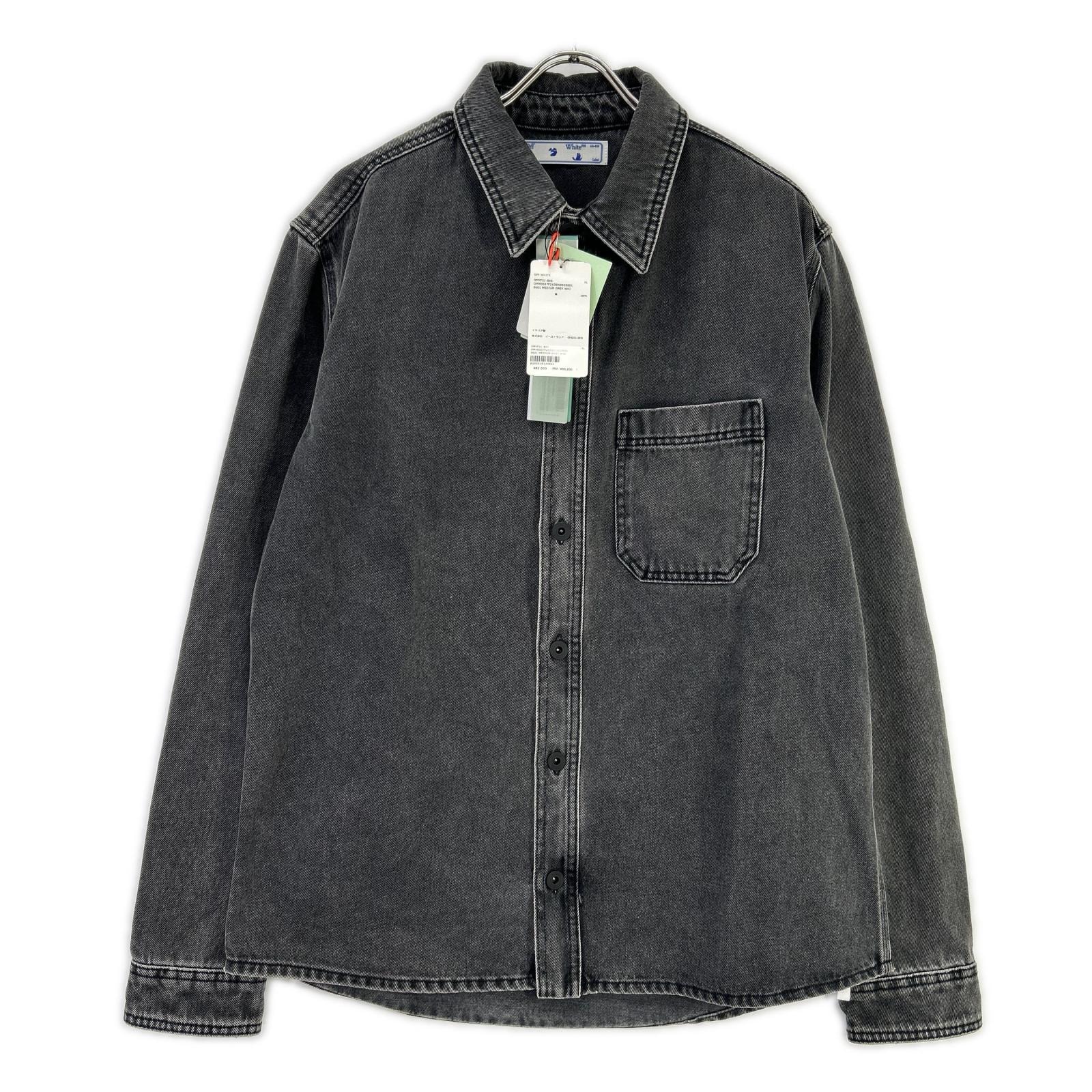オフホワイト OMYD027F21DEN002 デニムジャケット XL