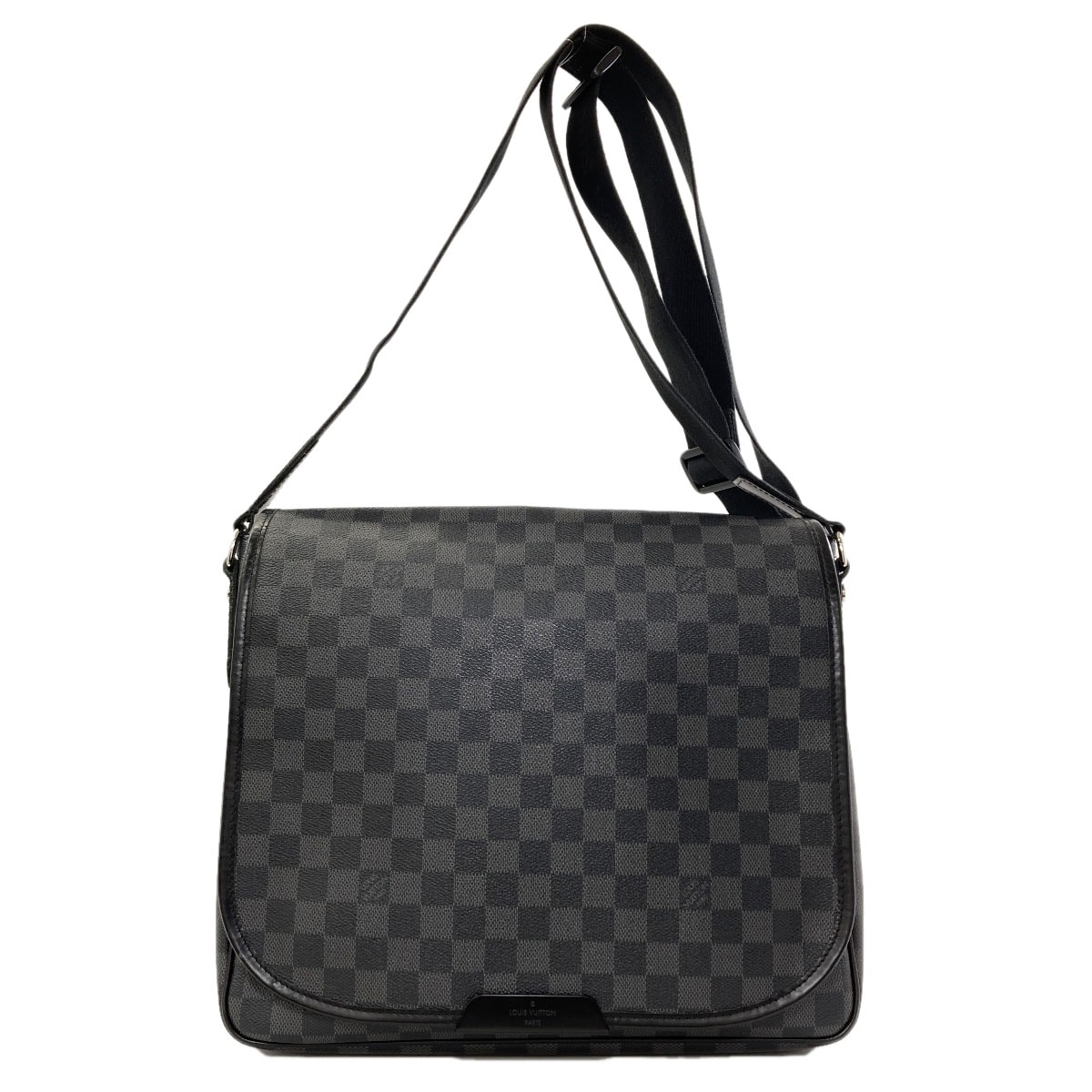 LOUIS VUITTON ルイヴィトン M58029 ダニエルGM ショルダーバッグ ダミエキャンバス メンズ [中古]