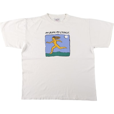 古着 90年代 オニータ ONEITA POWER-T アートTシャツ USA製 メンズXL相当 ヴィンテージ/eaa656731