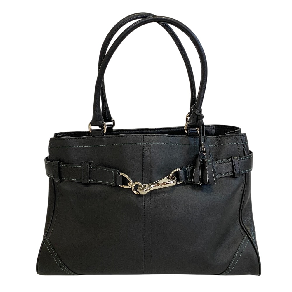 コーチ COACH トートバッグ シグネチャー ハンド 8A71 ブラック