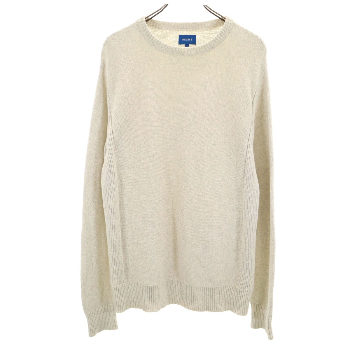 BEAMS ビームス 長袖 ニット L グレー セーター