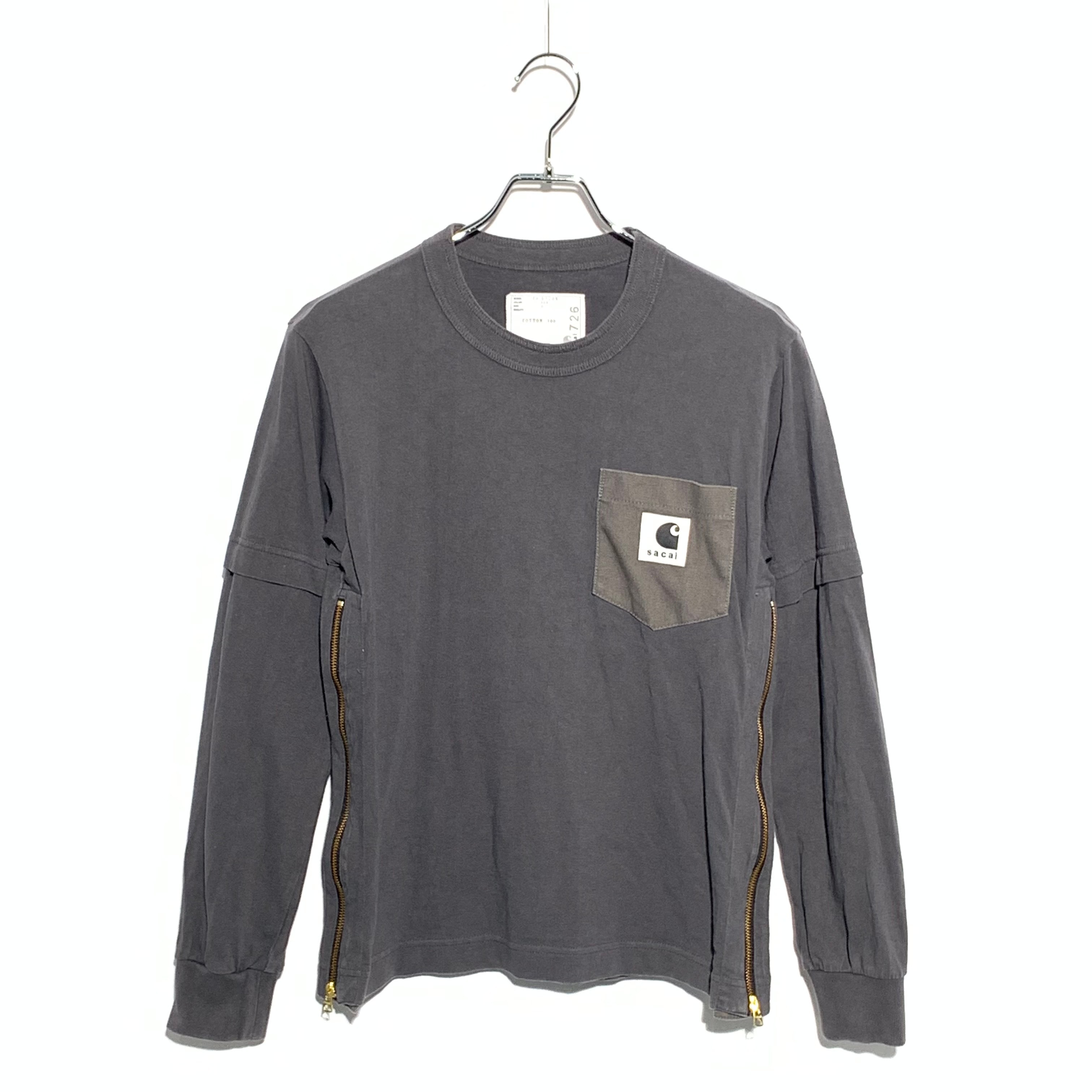 Carhartt WIP × sacai L/S T-Shirt "Gray"