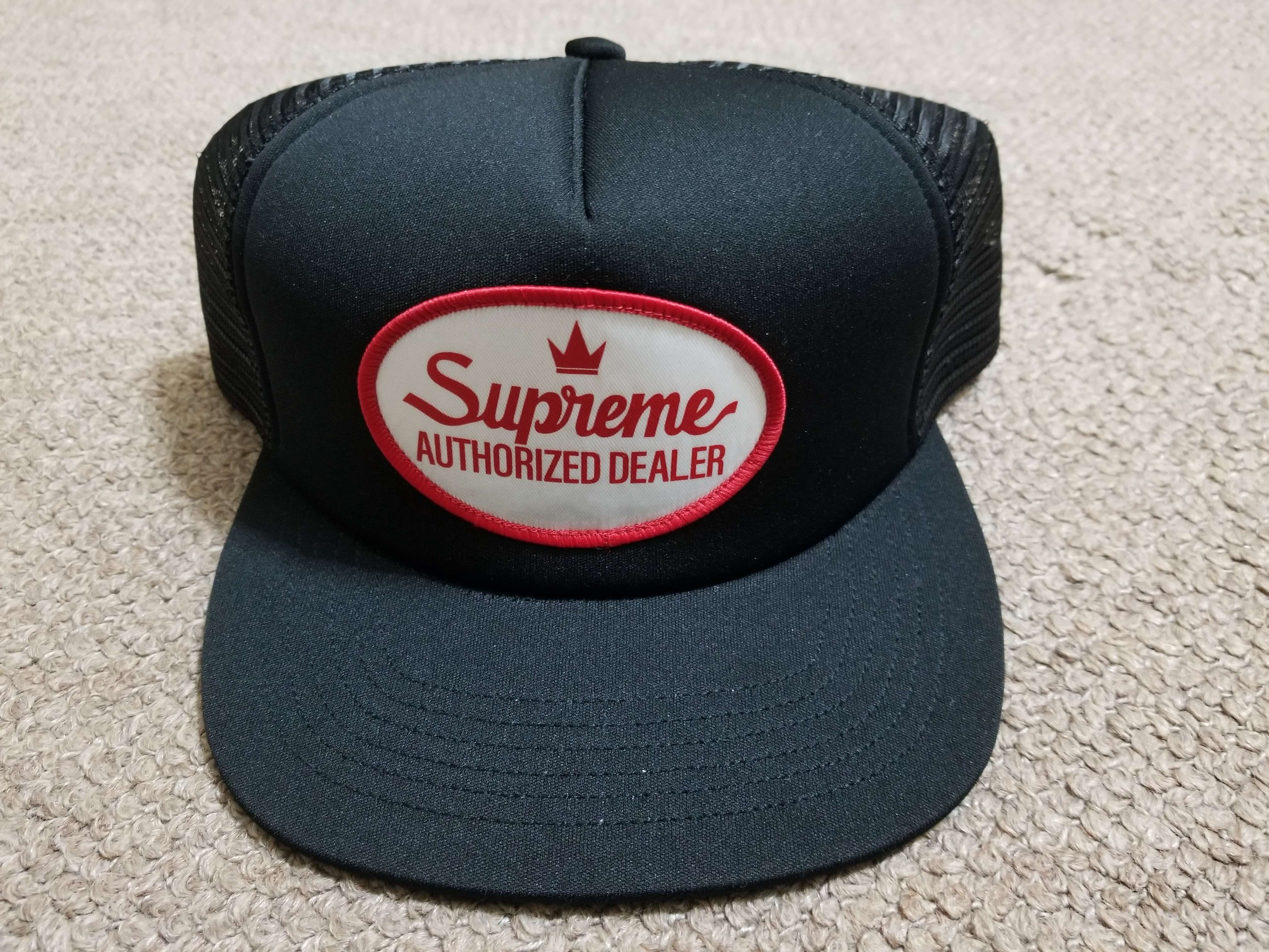 Supreme Authorized Mesh Back 5-Panel "Black" (21FW)