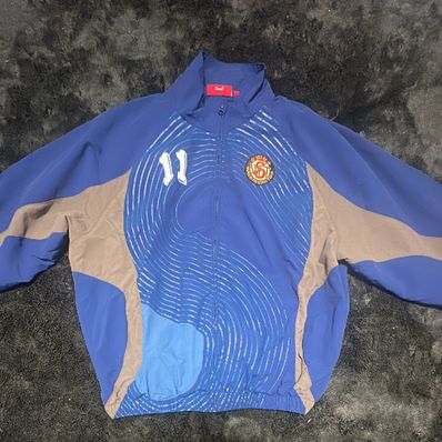 Supreme S Logo Track Jacket "Navy"