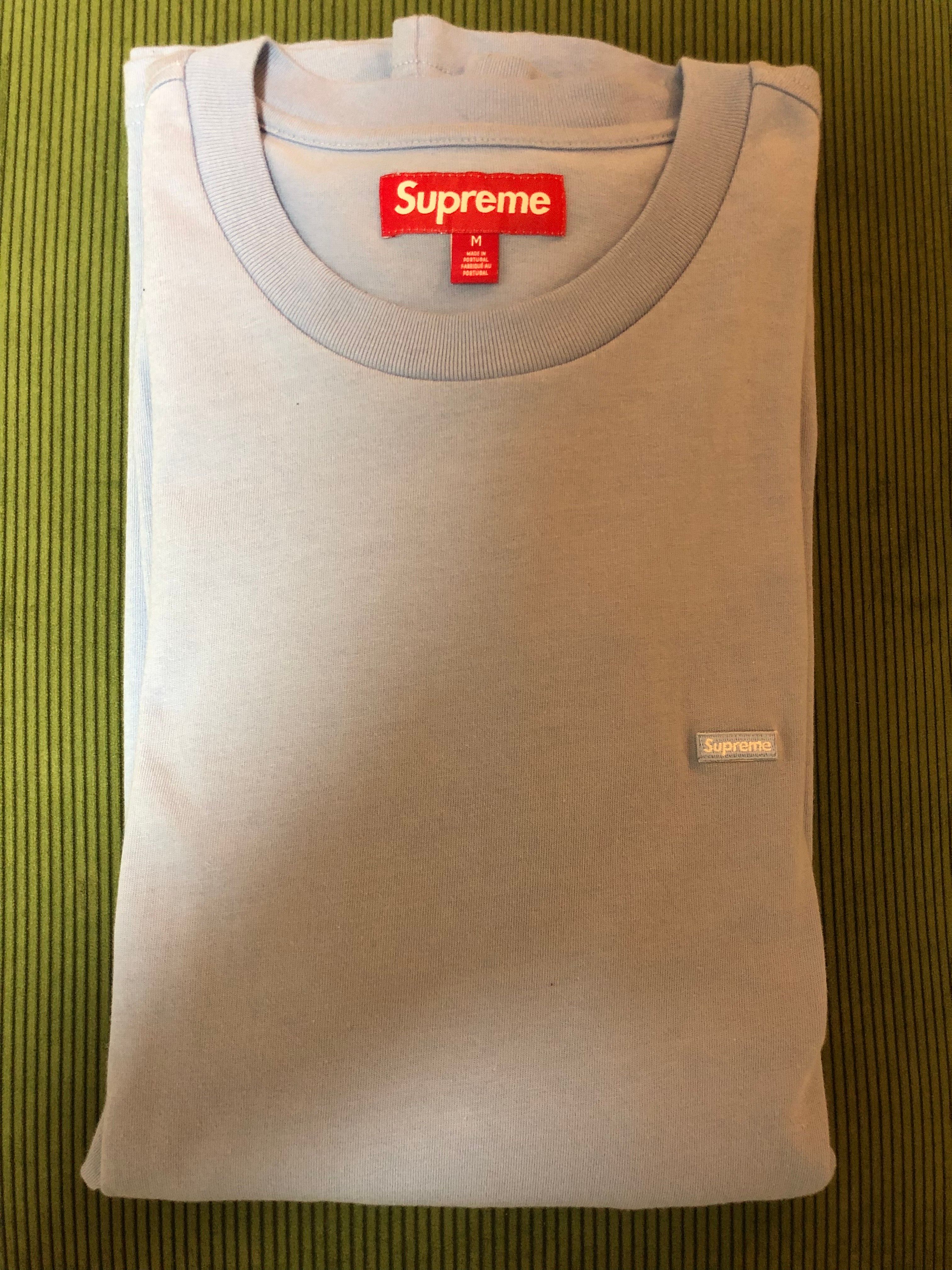 Supreme Small Box L/S Tee "Lavender"(23FW)