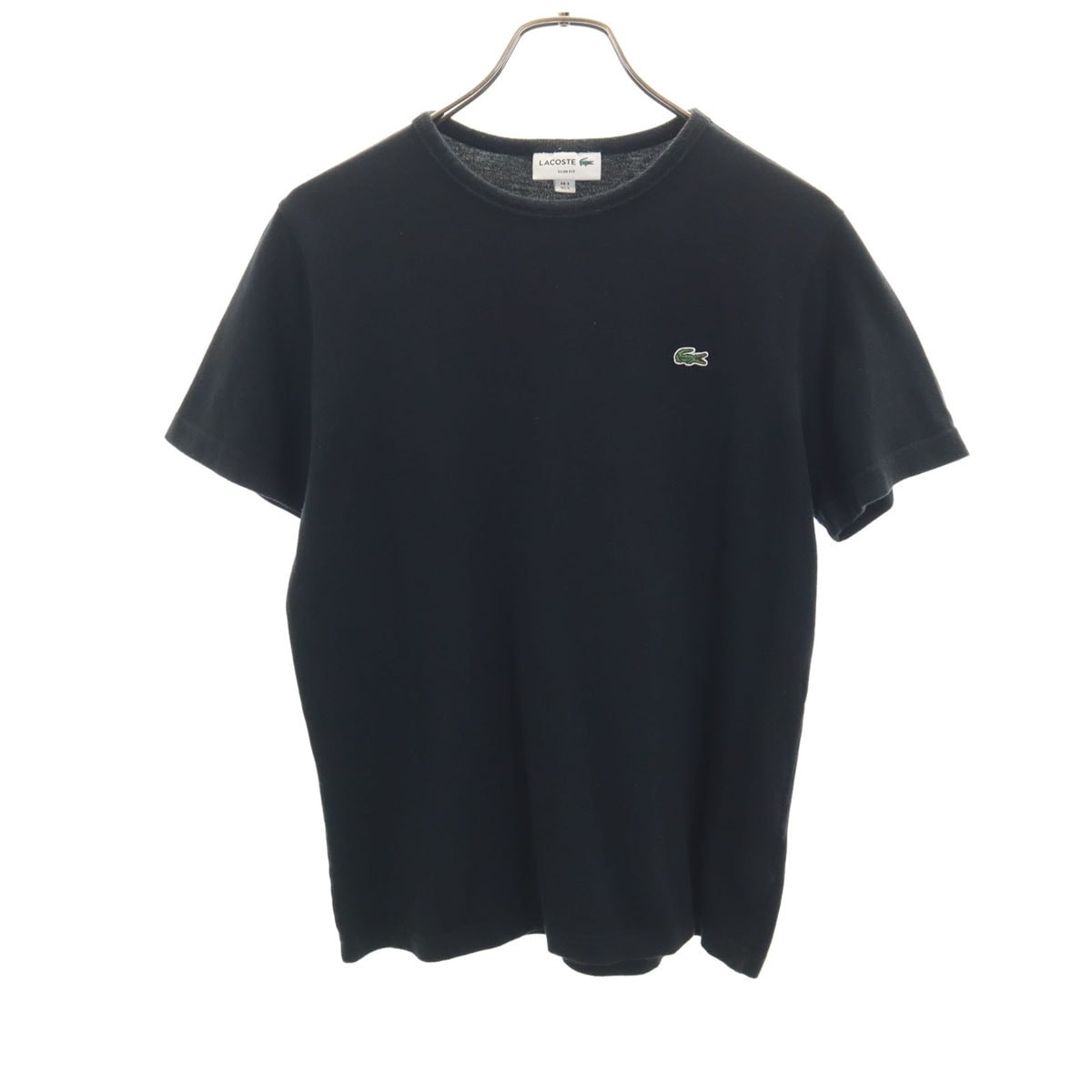 LACOSTE ラコステ 日本製 半袖 Tシャツ S ブラック