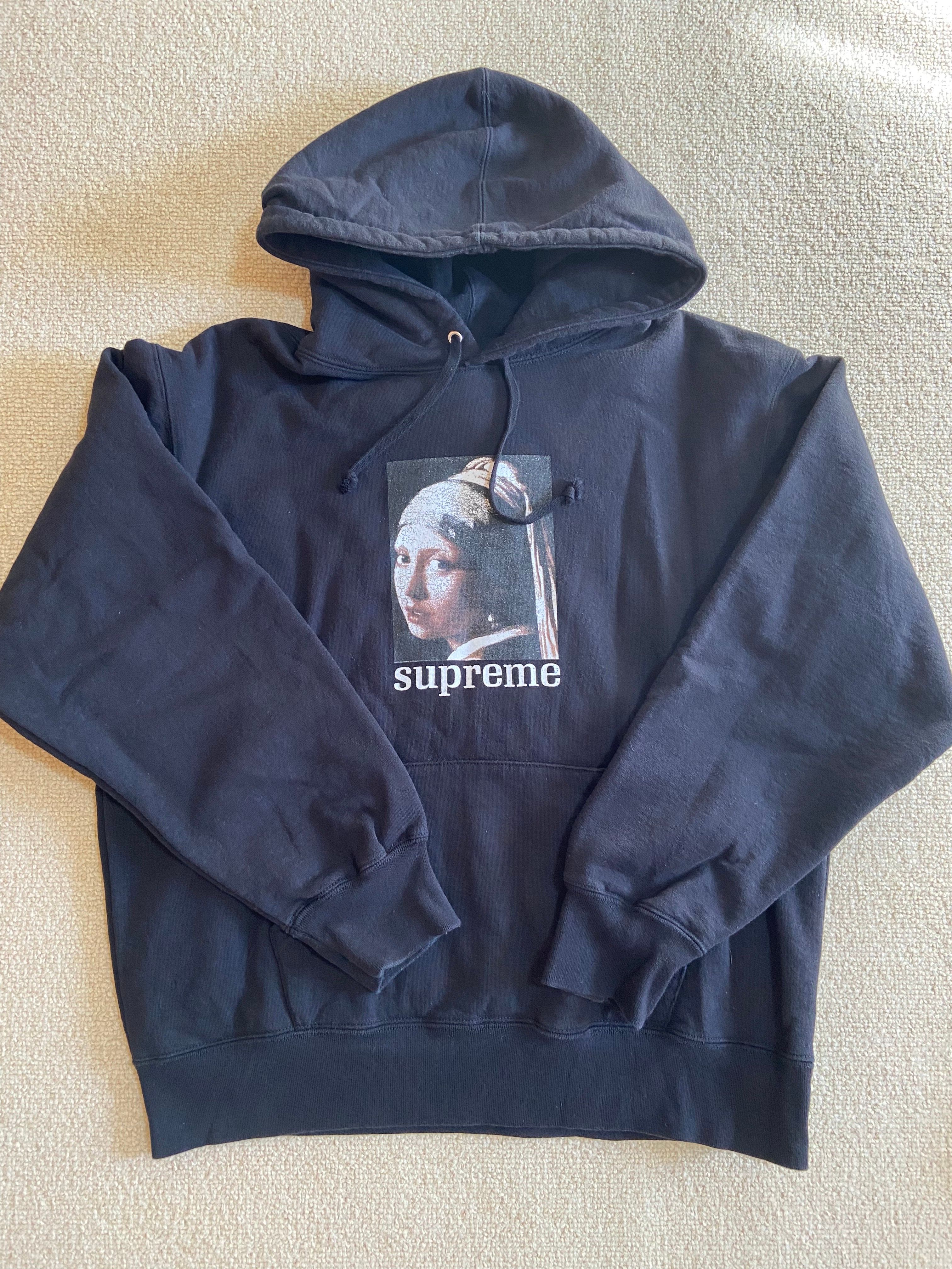 Supreme Pearl Hooded Sweatshirt "Black"