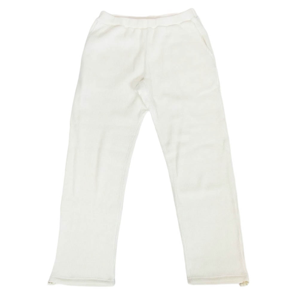 The REAL McCOY'S ザリアルマッコイズ BALL PARK MC26003 SUMMER THERMAL PANTS サマー ワッフルサーマル パンツ ホワイト系 36【新古品】【未使用】【中古】