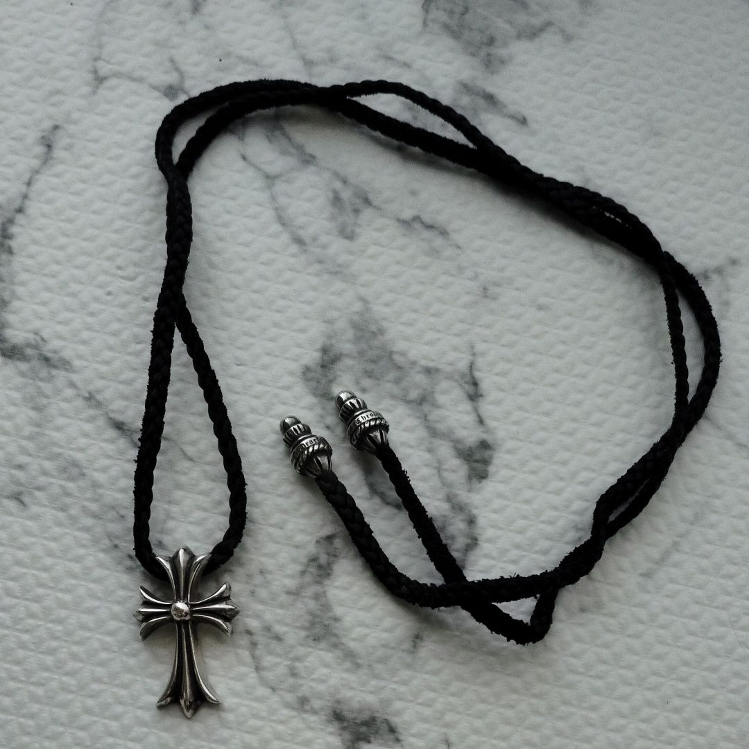 Chrome Hearts Small CH Cross Pendant "Silver"