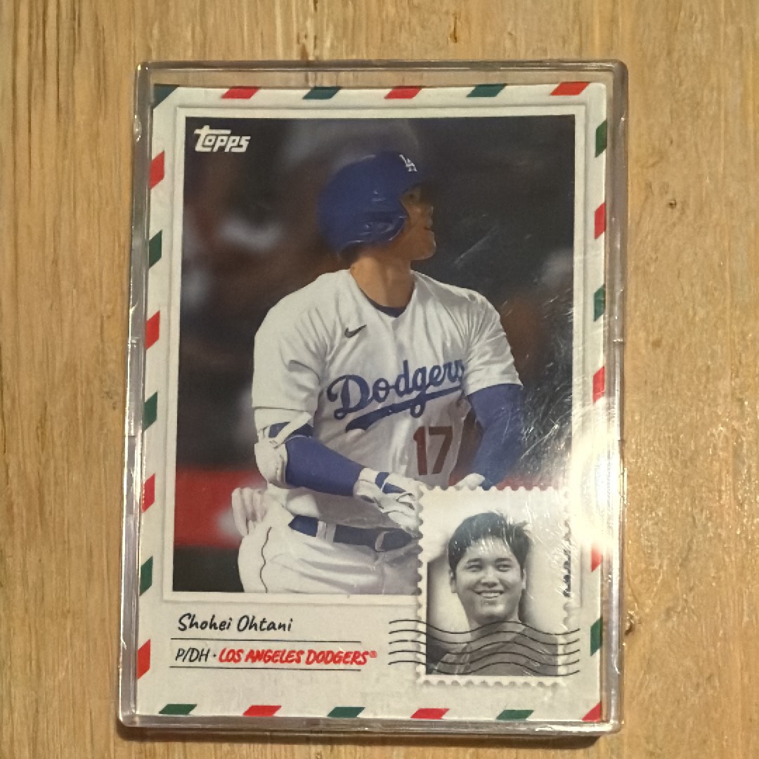 大谷翔平 [1](2023 トップス MLB ホリデー JPカード)