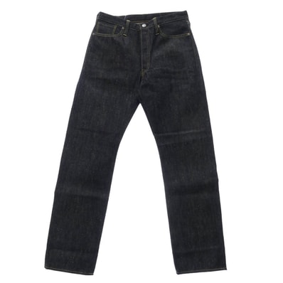SAINT MICHAEL セントマイケル デニムパンツ 26SS SM-MK8-0000-C46 BBJ_DENIM PANTS REGID ベルベルジン リジッド デニムパンツ ジーンズ ダークネイビー系 33【極上美品】【中古】