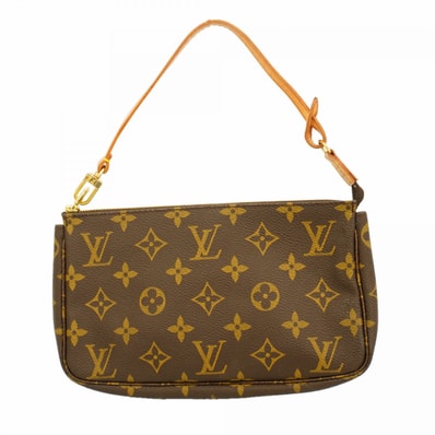 ★SALE【6db2078】ルイヴィトン ポーチ モノグラム ポシェットアクセソワール M51980 ブラウン【中古】レディース