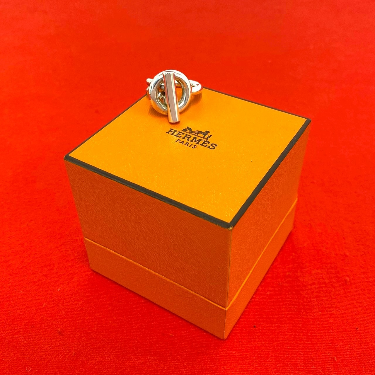 HERMES エルメス クロワゼット シルバー925 リング・指輪 7号 シルバー
 29471