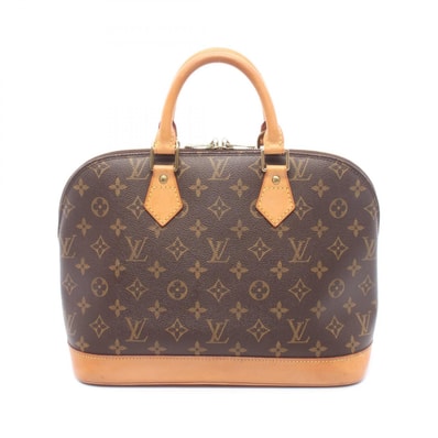 ルイ・ヴィトン LOUIS VUITTON アルマPM ハンドバッグ バッグ PVCコーティングキャンバス レザー モノグラム レディース ブラウン系 M51130 【中古】