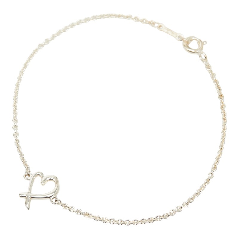 ティファニー パロマ ピカソ ラビングハート ブレスレット SV925 シルバー レディース TIFFANY&Co. 【中古】