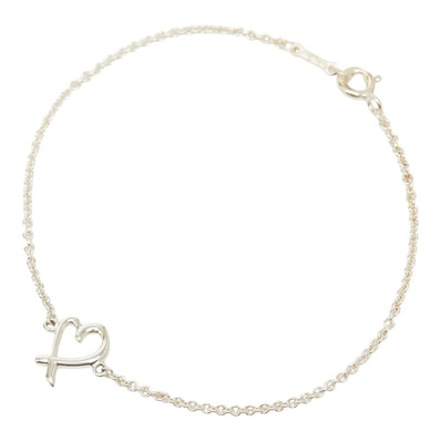 ティファニー パロマ ピカソ ラビングハート ブレスレット SV925 シルバー レディース TIFFANY&Co. 【中古】