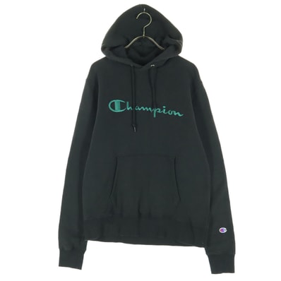 Champion チャンピオン 長袖 スウェットパーカー M ブラック