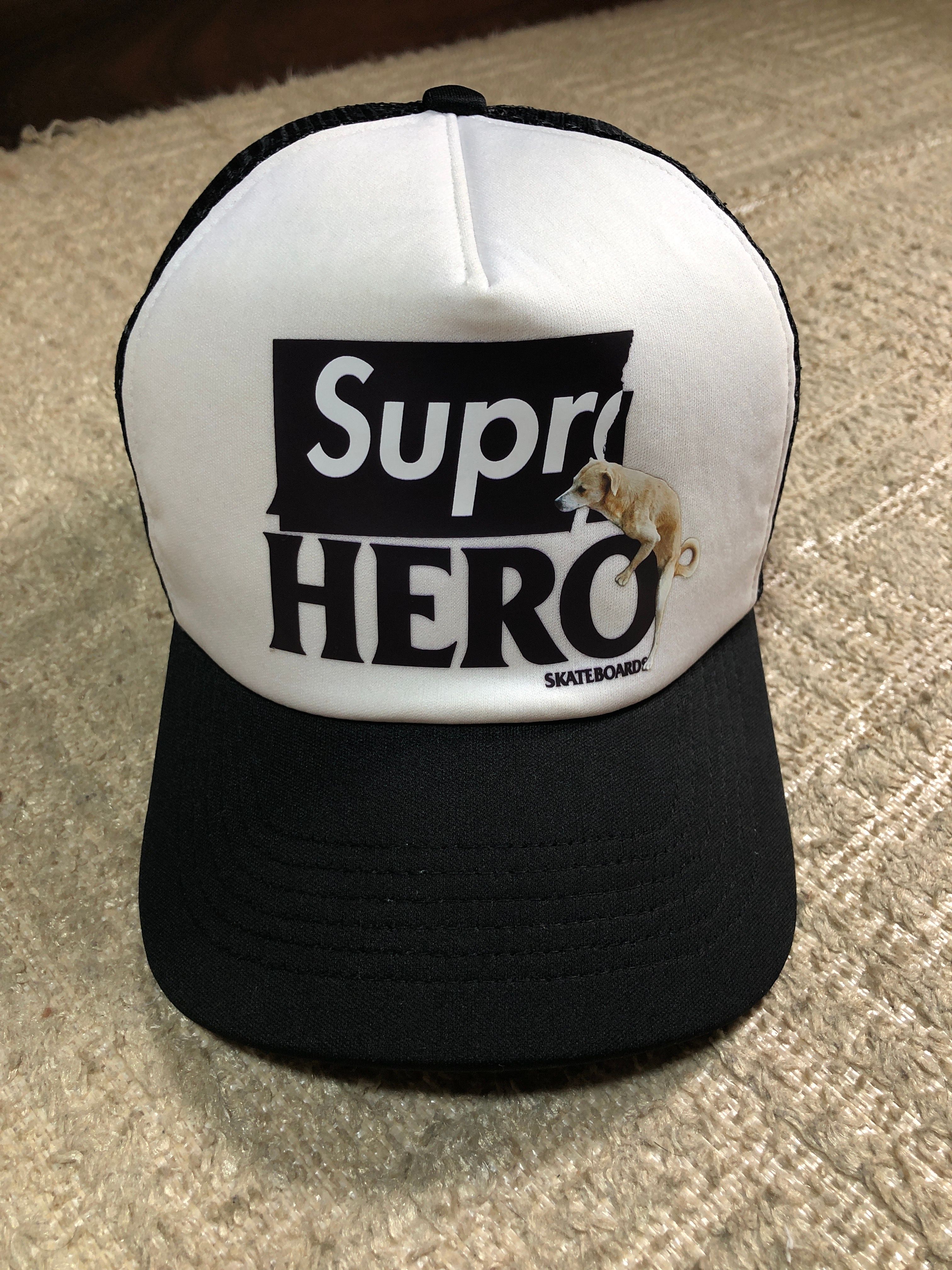 Supreme / ANTIHERO Mesh Back 5-Panel "Black"