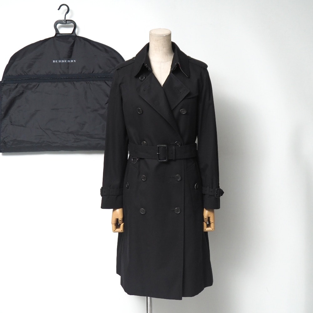 ■未使用品■BURBERRY バーバリー トレンチコート サイズ38 ベルテッド 裏地 ： チェック ダブル ロングコート 20251117/RA6528